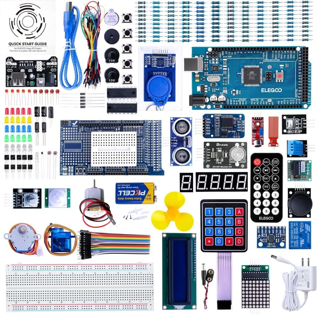 ELEGOO Mega 2560 R3 Project the Most Complete Starter Kit with Tutorial